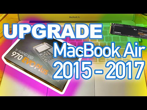 The Last Upgradable Mac? How to Upgrade MacBook Air 2015-2017. Step by Step Process Samsung 1TB SSD