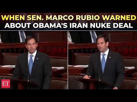 'I want this recorded for history': Marco Rubio’s 2015 Iran warning resurfaces and looks spot on