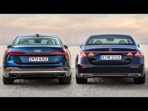 2026 Audi A6 Sedan vs Mercedes E-Class Sedan 🔥 Design Comparison