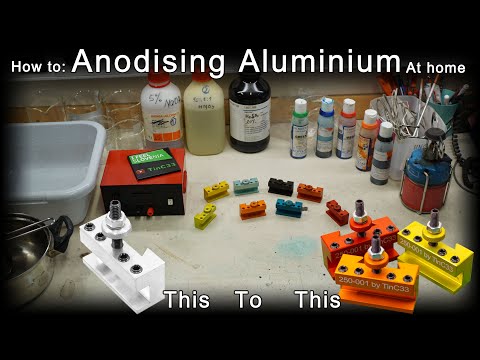 How to Anodise Aluminium at home [how i anodised at home]