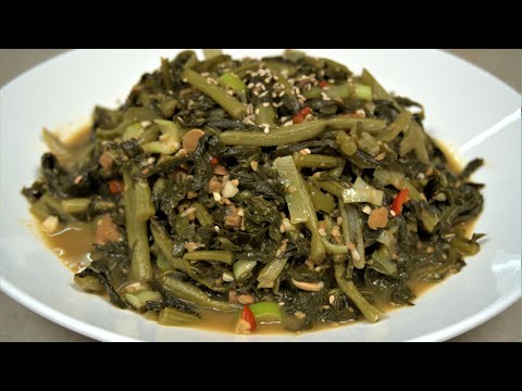 💚시래기볶음 꿀맛 보장 밥도둑 💚자꾸자꾸 먹고 싶은 시래기볶음. 시래기지짐 /시래기의 환골탈태 부드럽게 먹으려면 그냥 복지마세요