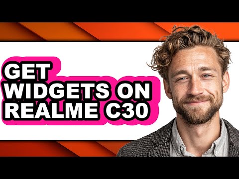 How to Get Widgets on Realme C30 (easy Method)