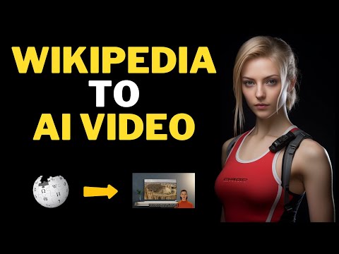 BEST AI Video Generator : Convert Wikipedia to YouTube Videos with Synthesia