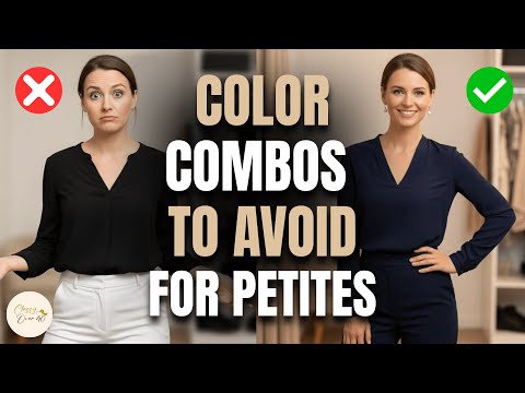 Avoid These 6 Color Combos If Youβre Petite | They Make You Look Short