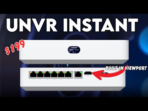 UNVR Instant : Built in Switch, Built in ViewPort only $199!!