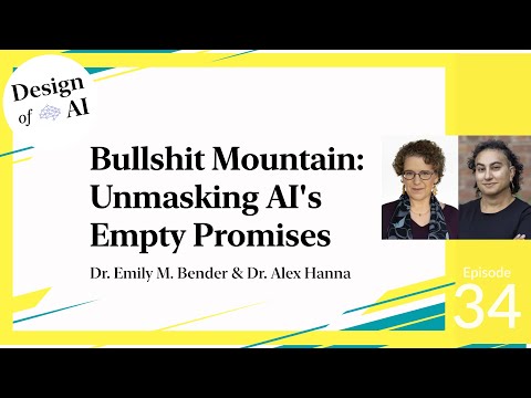 Authors of "THE AI CON" discussing the problematic hype about AI & what those working tech should do