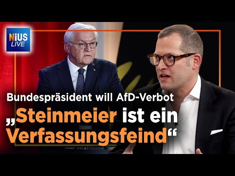Skandal-Rede: Steinmeier ruft zum Widerstand gegen die AfD auf | NIUS Live vom 10. November 2025