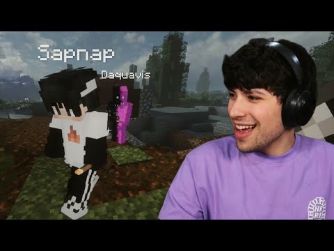 George, Sapnap + Daquavis VS Minecraft Horror Mod!
