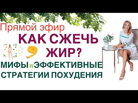 ❤️КАК СЖЕЧЬ ЖИР❓МИФЫ и ЭФФЕКТИВНЫЕ СТРАТЕГИИ ПОХУДЕНИЯ эфир Врач эндокринолог диетолог Ольга Павлова