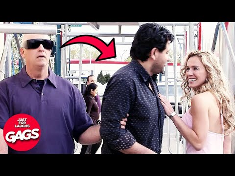 Hot Girl Causes Accident | Just For Laughs Gags
