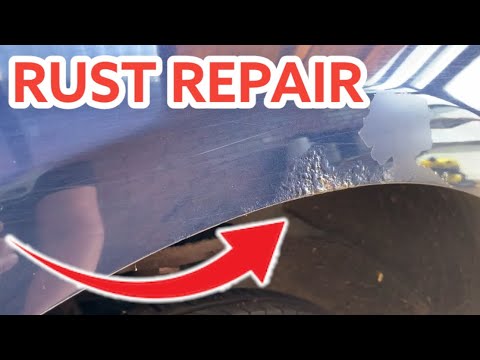 Easy Rust Repair and Lacquer Peel Fix for Your Car.