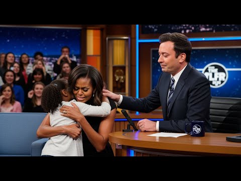 Jimmy Fallon CAN'T Speak After 8-Year-Old Girl's HEARTBREAKING Secret About Michelle Obama