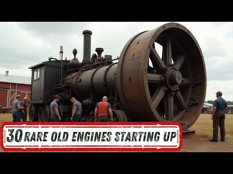 30 RARE OLD ENGINES STARTING UP – Sounds You've NEVER Heard Before!
