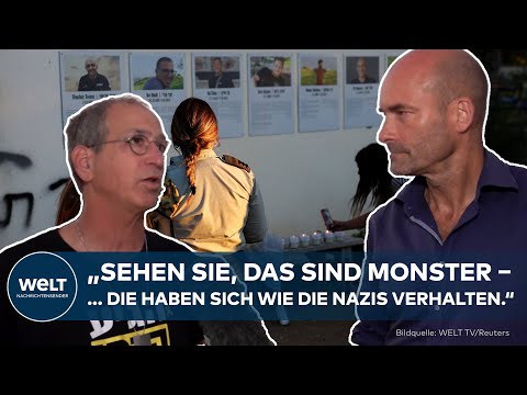 TERROR IN NAHOST: „Wie die Nazis“ – Überlebender von Kibbuz Be’eri spricht Klartext über die Hamas