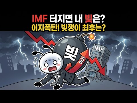 제 2의 IMF 터지면 내 빚은 사라질까 국가부도 징후와 당신이 모르는 잔혹한 진실