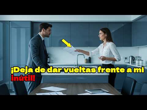 Mi esposa dijo: "Verte me da asco", yo dije: "Bien, entonces se acabó"... su rostro palideció...
