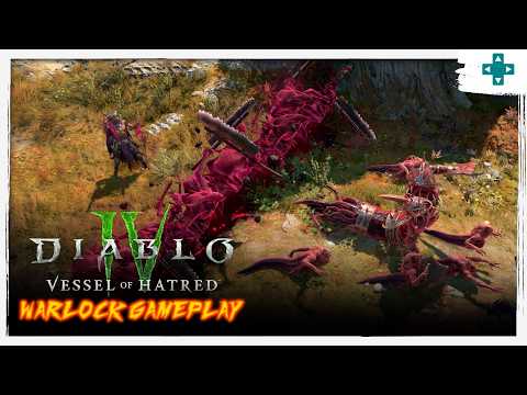 Diablo IV - WARLOCK GAMEPLAY [Legion Build]