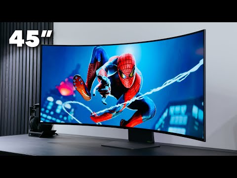 LG’s NEW 45” OLED Gaming Monitor (GX9) Unboxing + Impressions