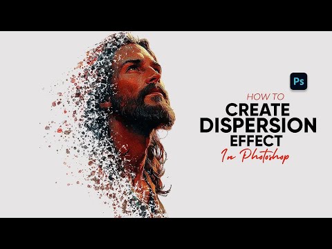 How to create Dispersion Effect using Photoshop- beginner tutorial