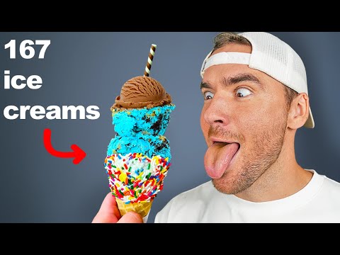 I Mixed Every Ice Cream Into One