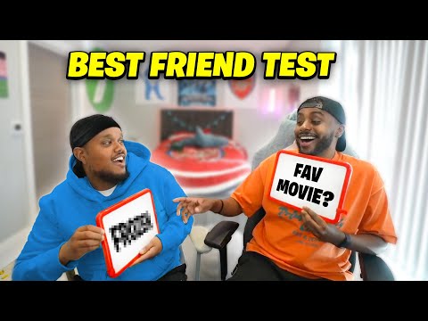 BEST FRIEND TEST: SHARKY VS CHUNKZ