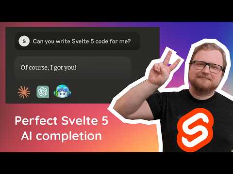 Perfect Svelte 5 code completion for any LLM - Claude, ChatGPT and GitHub Copilot