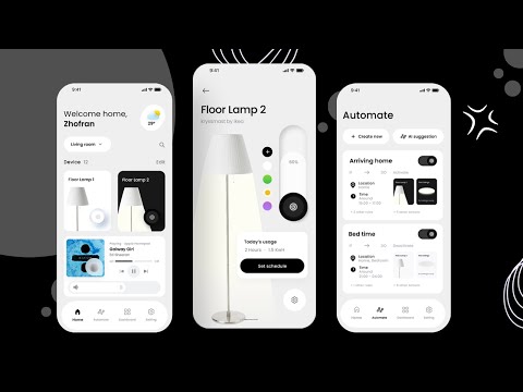 Flutter UI Tutorial | Modern Smart Home UI