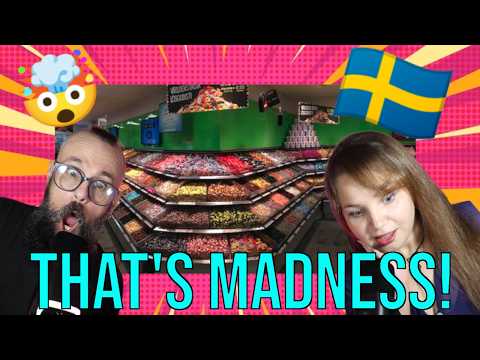3rd WORLD PEOPLE REACT: BUYING SWEDISH CANDY IN STOCKHOLM | LÖRDAGSGODIS TRADITION
