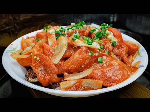 廣東話影片｜鮮茄豬扒｜家廚口味吃多了，不如吃一下餐廳味道吧｜做法其實好簡單，連醃製豬扒也好簡單，這樣一倒固，其實就能夠做生意了。