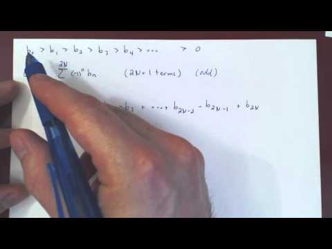 Alternating Series Test - Proof