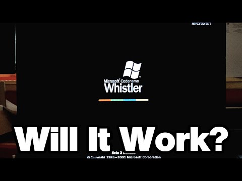 Attempting to Install WINDOWS WHISTLER on REAL HARDWARE