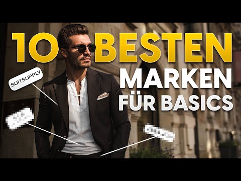 Die 10 BESTEN Marken für Basics und was du dort kaufen solltest | Stylingtipps für Männer