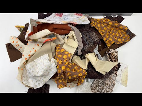 A simple idea: DIY a patchwork vest from scrap fabric