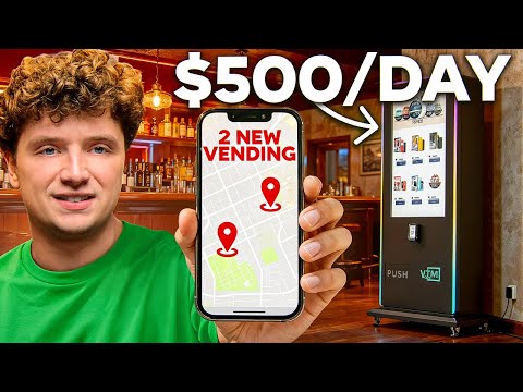 Installing 2 New Vape Vending Machines