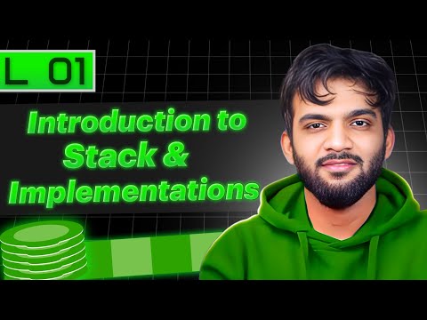 L1. Introduction to Stack and Queue | Implementation using Data Structures