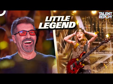 The 11-Year-Old Guitarist Who Got TWO Golden Buzzers! | Britain's Got Talent