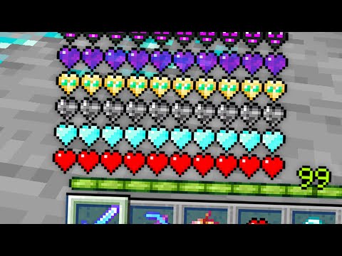 Minecraft, But There Is Custom Health...