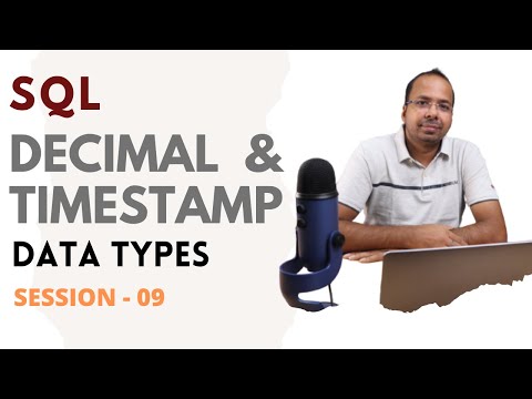 SQL session 9 | A few more Datatypes | Trendytech