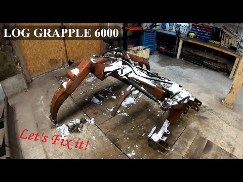 Fixing a neglected old Log Grapple