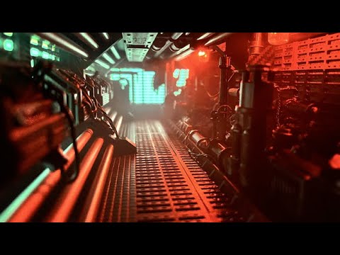 I Built an ALIEN-Inspired 3D Printed Book Nook | Nostromo Corridor Diorama Build