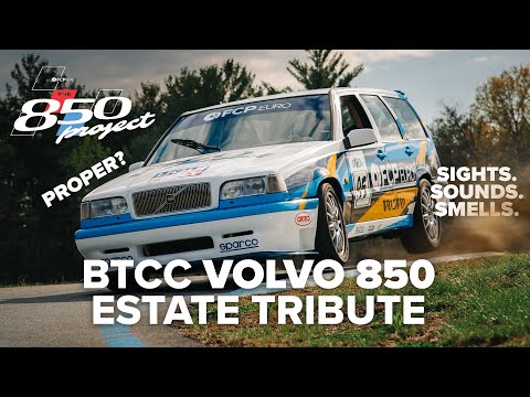 We Built The Ultimate BTCC Volvo 850 Estate Tribute - The 850 Project S2E06