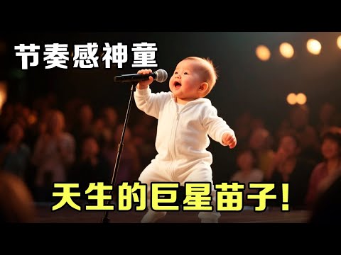 不愧是“巨星”的苗子!10个月宝贝一上场就开始唱跳,这节奏感真是天生的好【家有好baby】