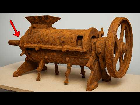 Restoring a 150-Year-Old Rusty Mystery Tool You’ve Never Seen Before