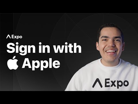 Sign in with Apple and Expo Router Tutorial
