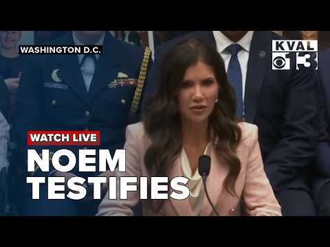 DHS Secretary Kristi Noem testifies at House Judiciary oversight hearing on department