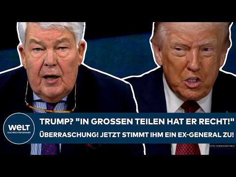 PUTINS KRIEG: "In großen Teilen hat er recht!" Überraschung! Jetzt stimmt ein Ex-General Trump zu!