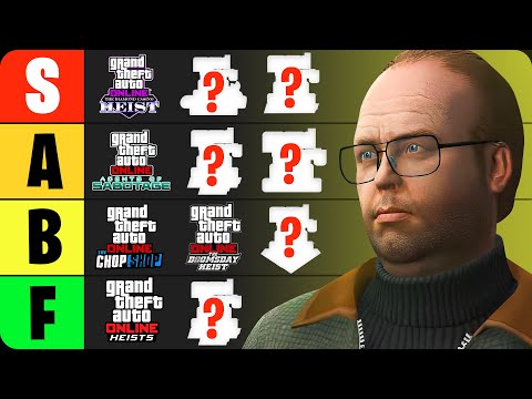 RANKING EVERY HEIST From WORST To BEST in GTA Online (GTA5 Best Heists)