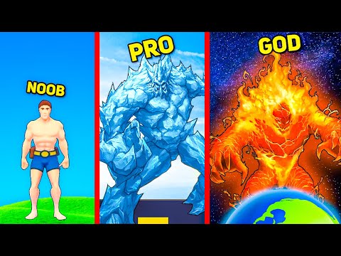 UPGRADING from NOOB HUMAN to GOD in DNA Evolution