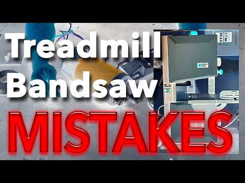 Treadmill Motor Bandsaw Improvements Fixing Mistakes From my first Treadmill Motor Conversion