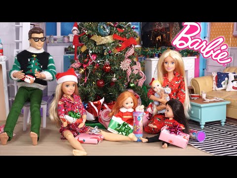 Barbie & Ken Doll Family Christmas Story Special!